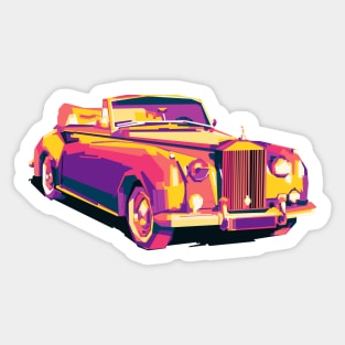 Rolls-Royce Colorful Sticker